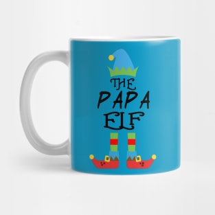 The Papa Elf Matching Family Group Christmas Party SANTA Mug